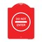 Signmission Designer Series Sign-Do Not Enter, Red & White Aluminum Architectural Sign, 18" H, RW-1824-24150 A-DES-RW-1824-24150 - alternate 1